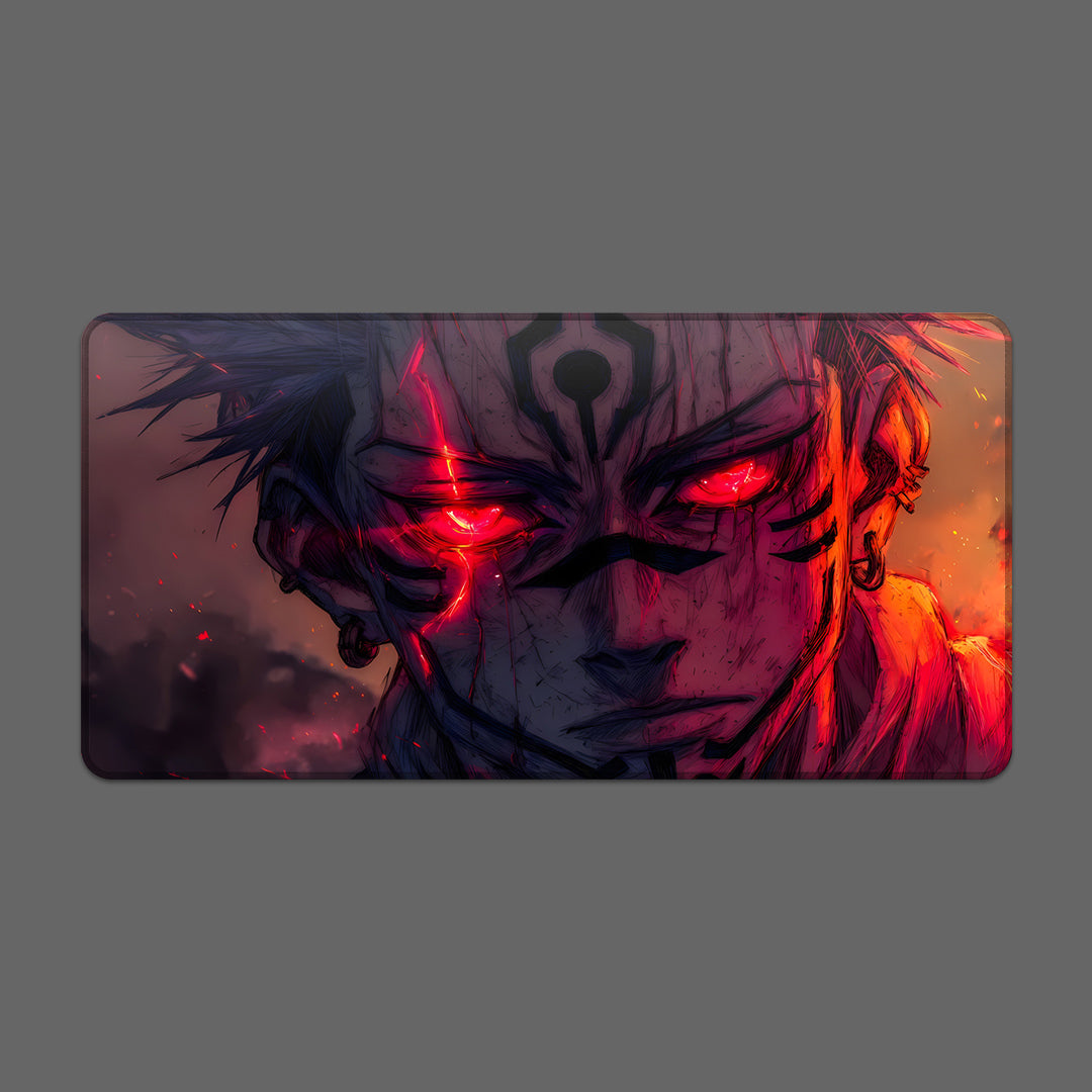 Crimson Mask Warrior Mousepad