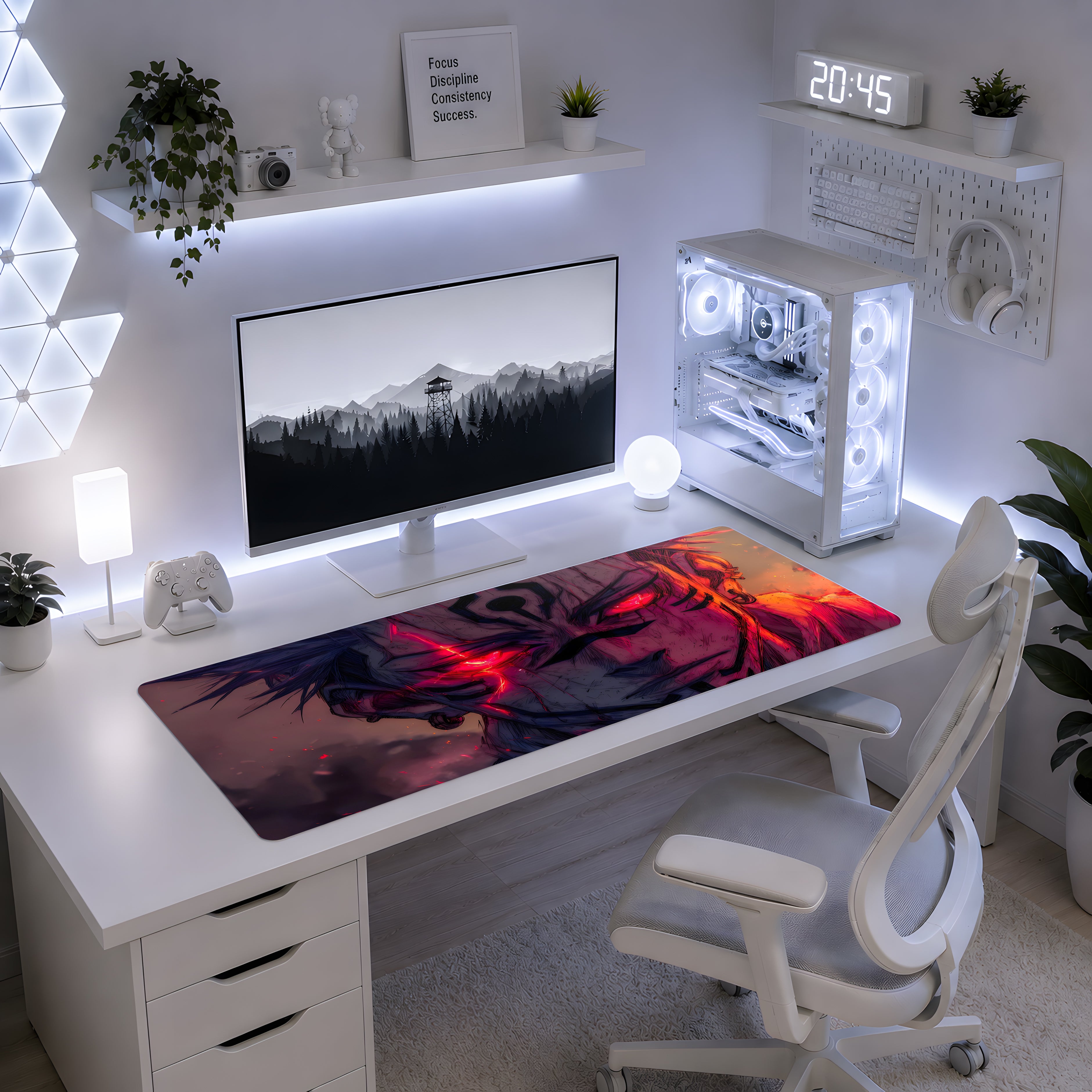 Crimson Mask Warrior Mousepad