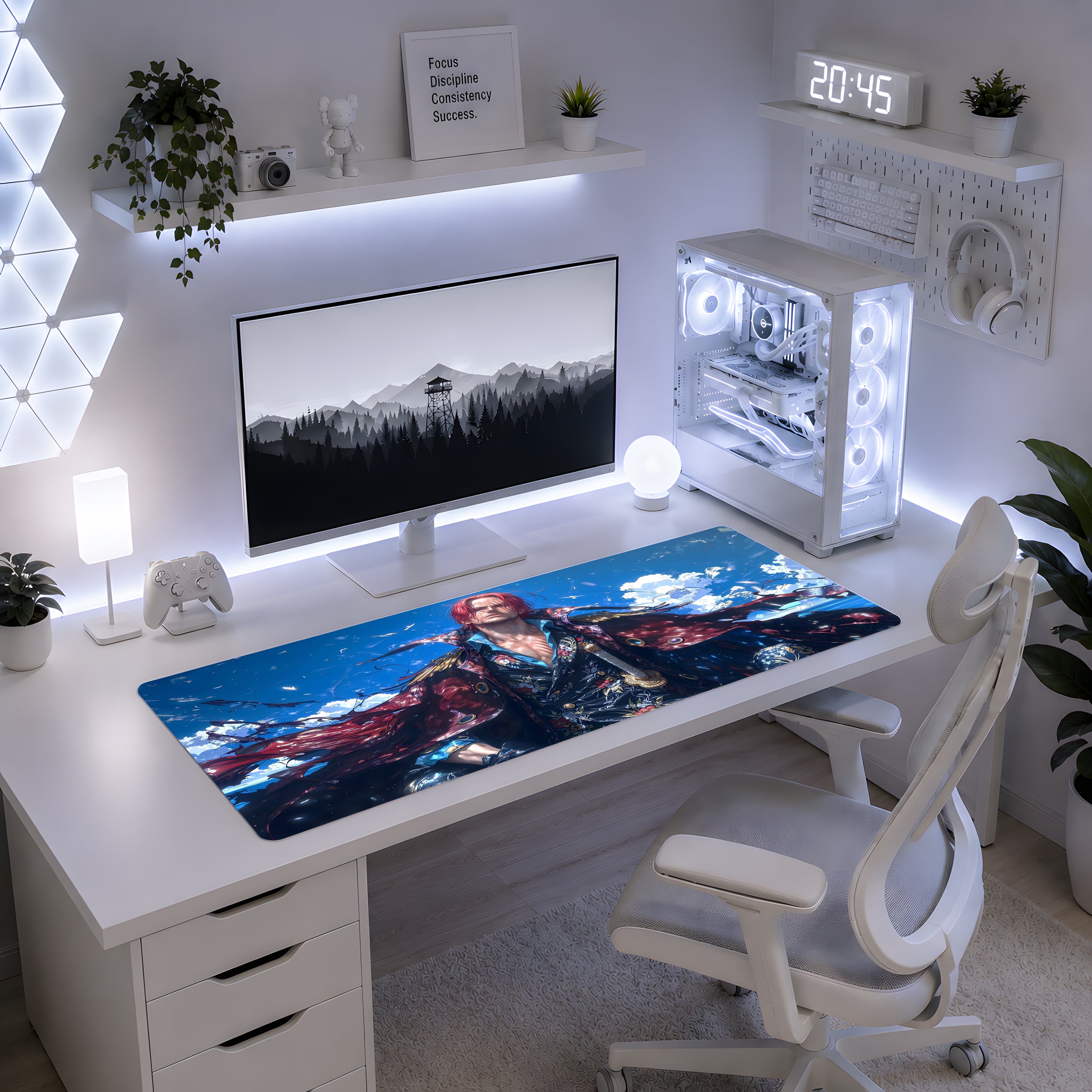 Crimson Captain Sky Mousepad
