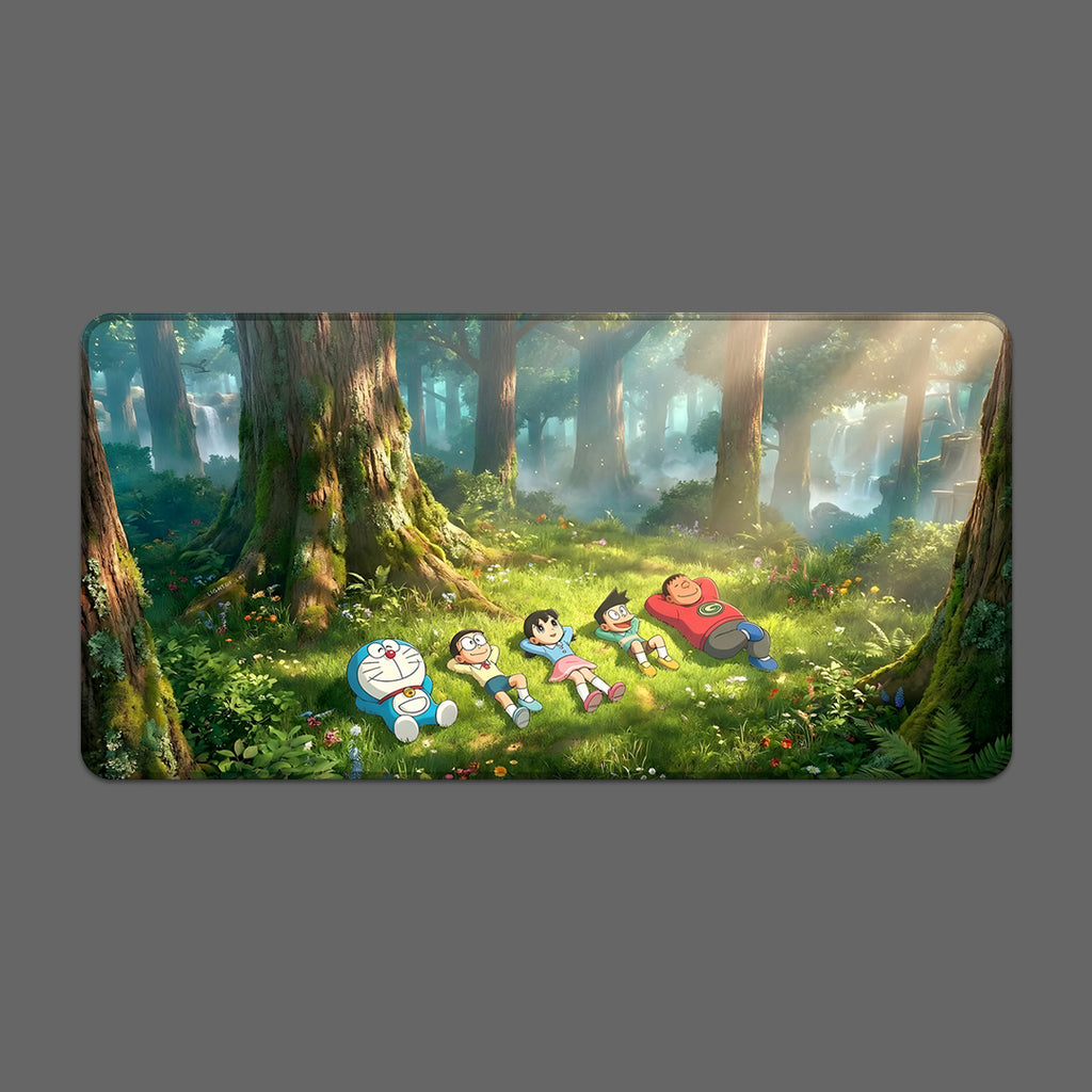 Doraemon Forest Adventure Mousepad