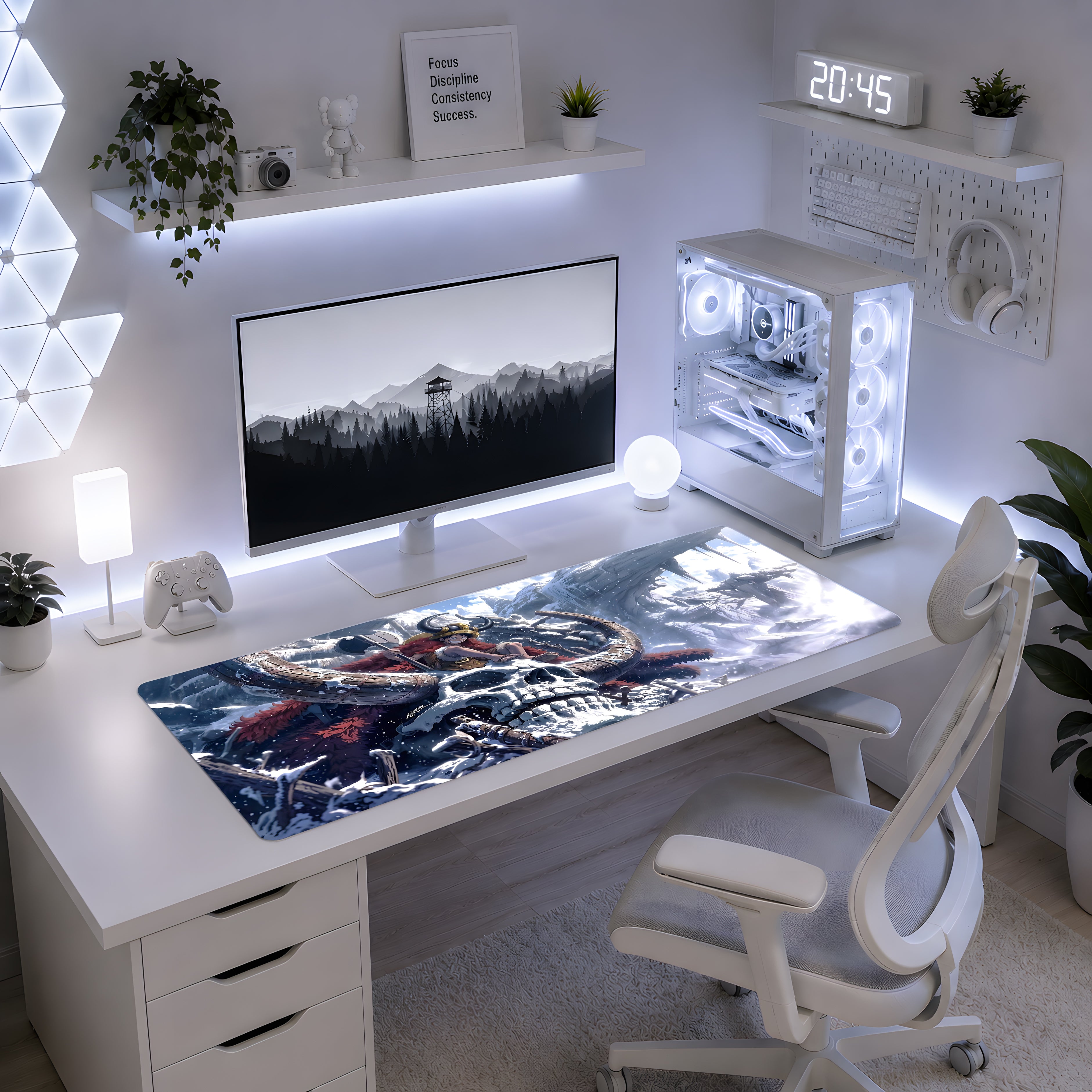 Frozen Skull Adventure Mousepad