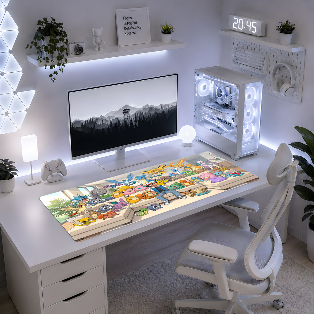 Kanto Nostalgia Anime Mousepad