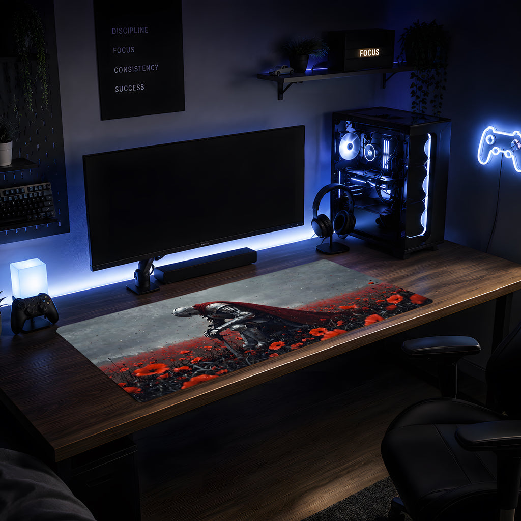 Crimson Knight Mousepad