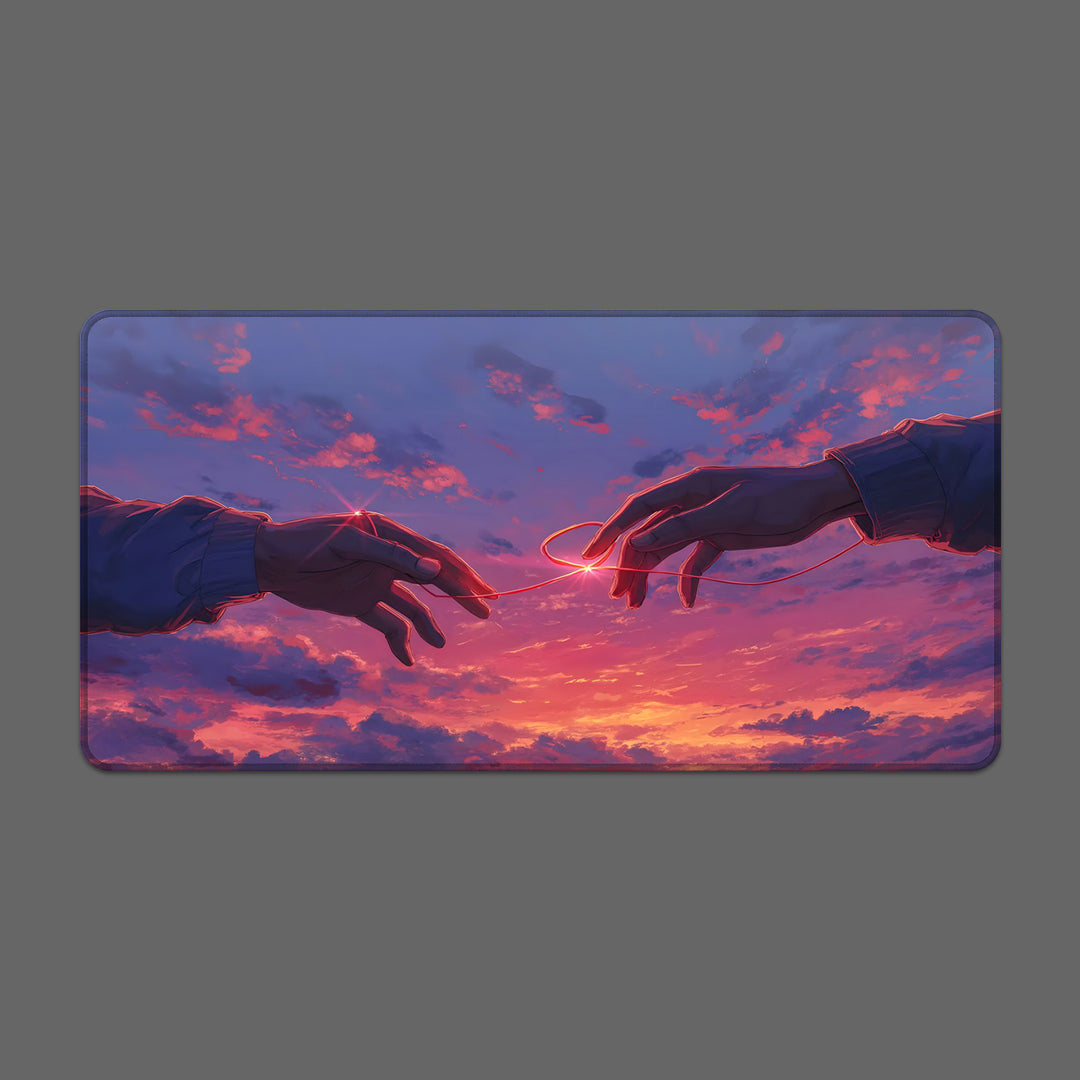 Red Thread Sunset Mousepad