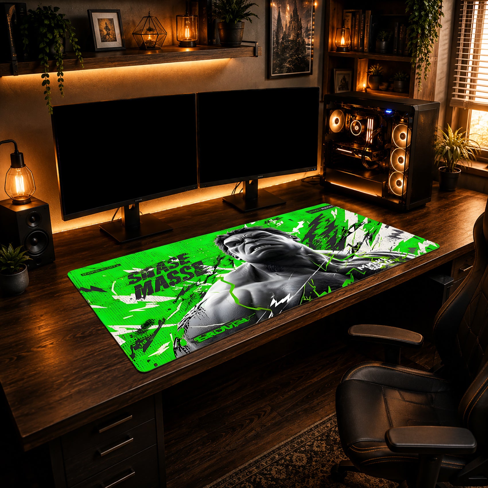 Smash Rage Hulk Mousepad