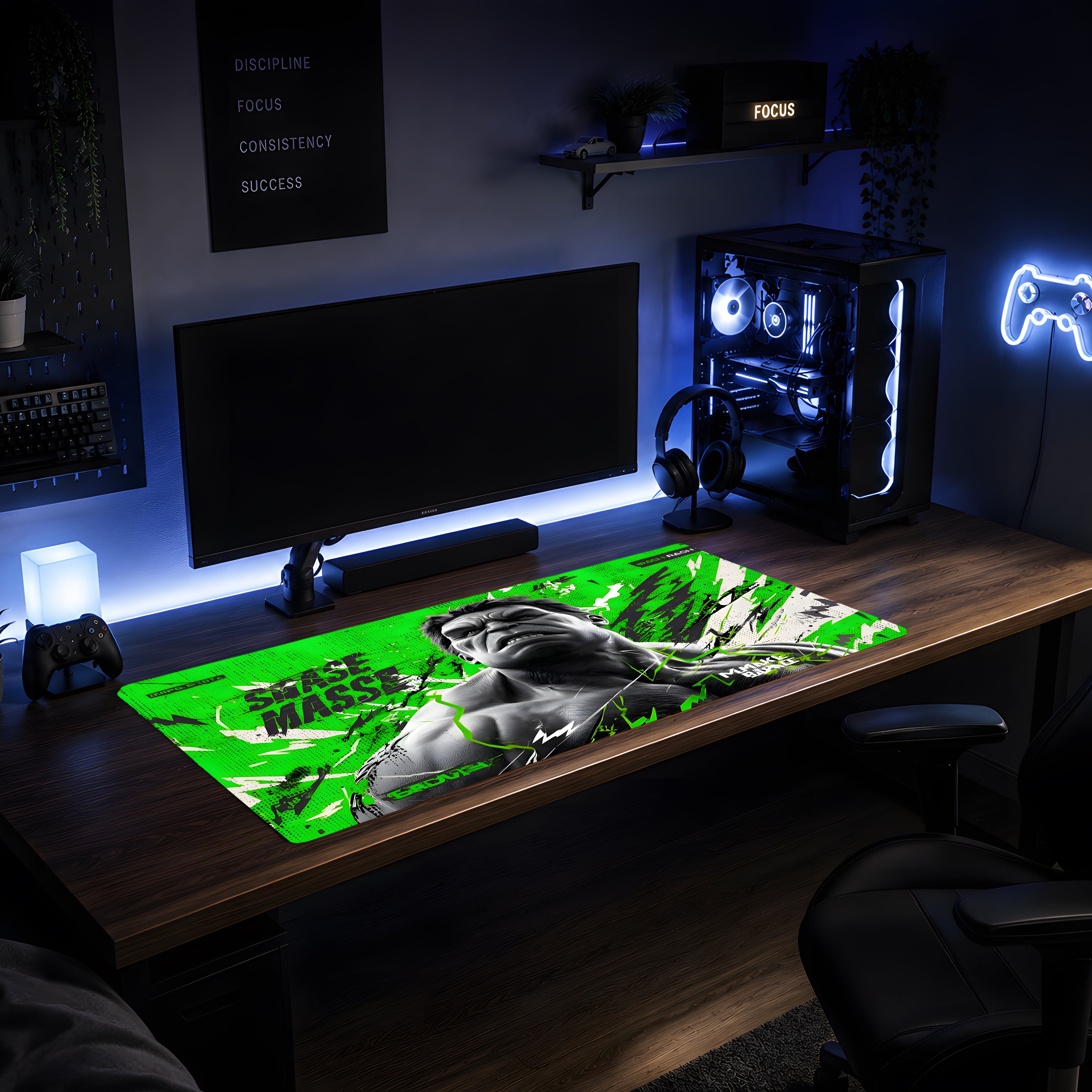 Smash Rage Hulk Mousepad
