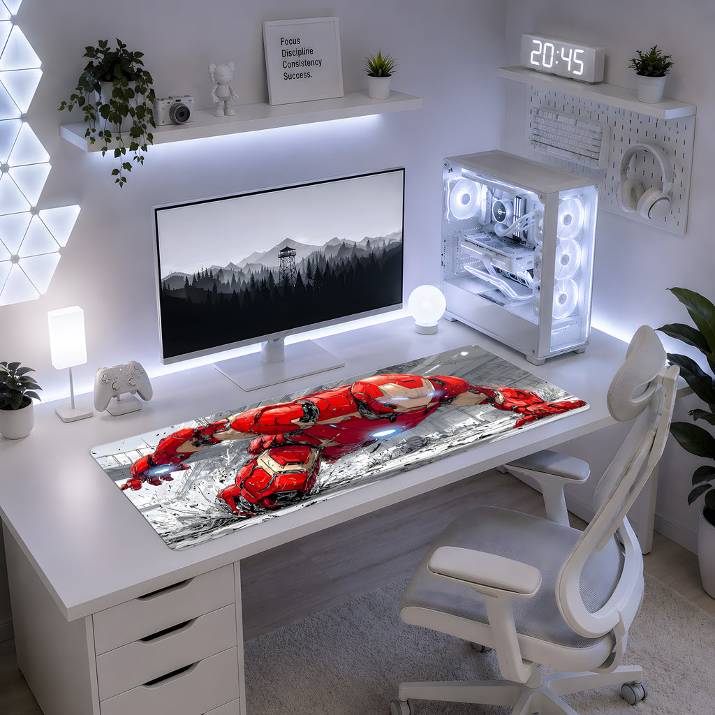 Ground Smash Iron Man Mousepad