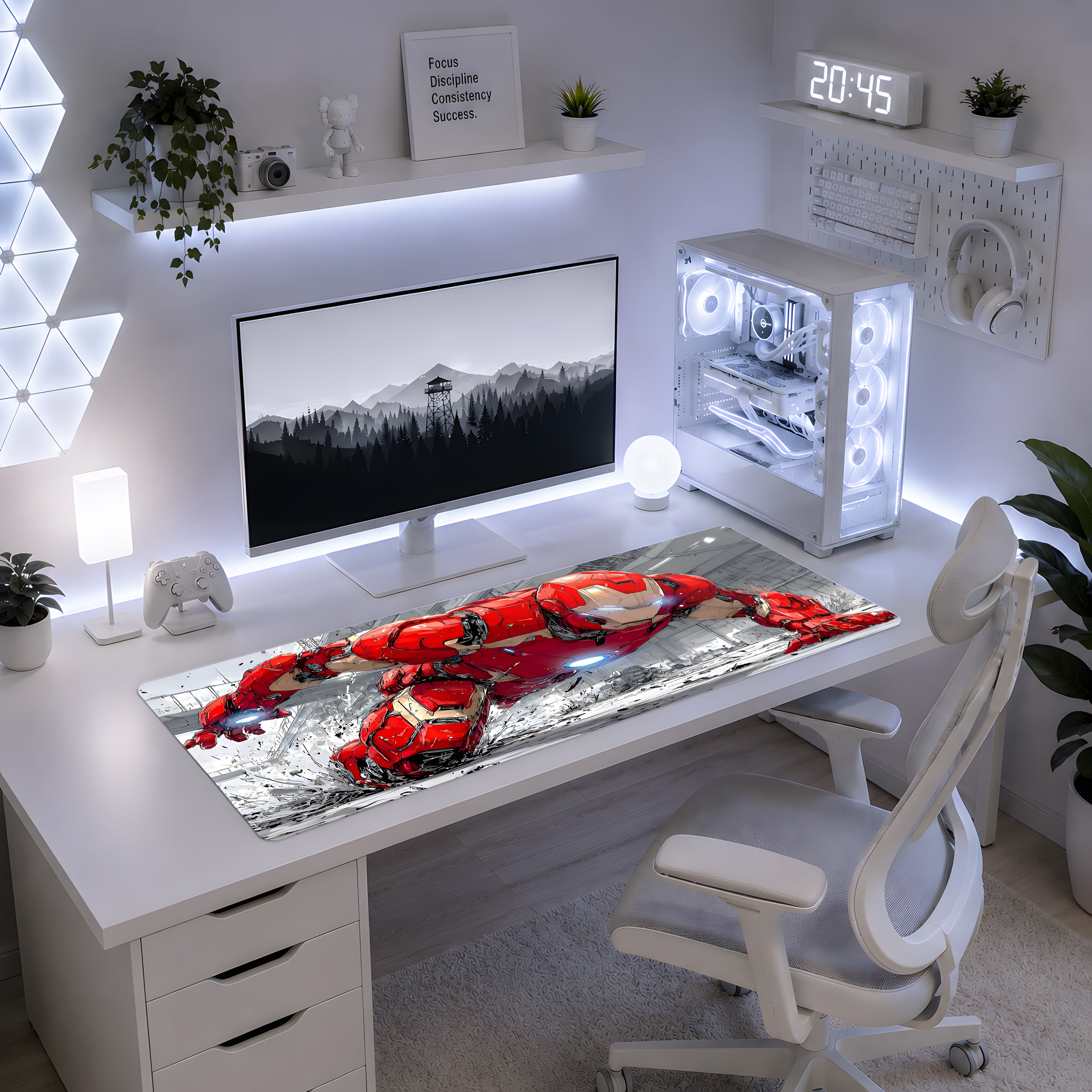 Ground Smash Iron Man Mousepad