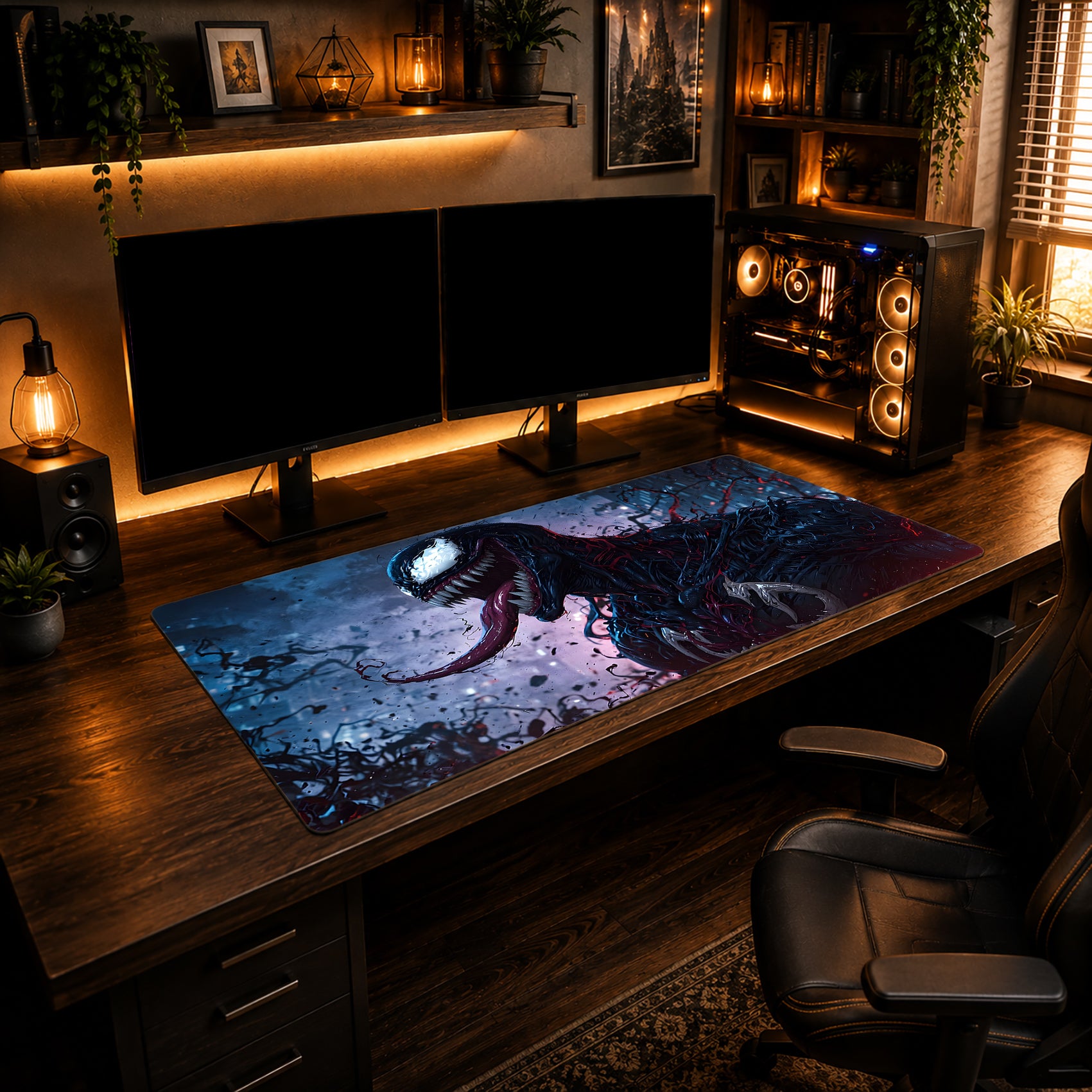 Cyber-Symbiote Venom Mousepad