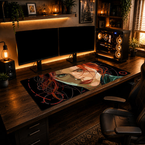 Agent Interface Black Widow Mousepad