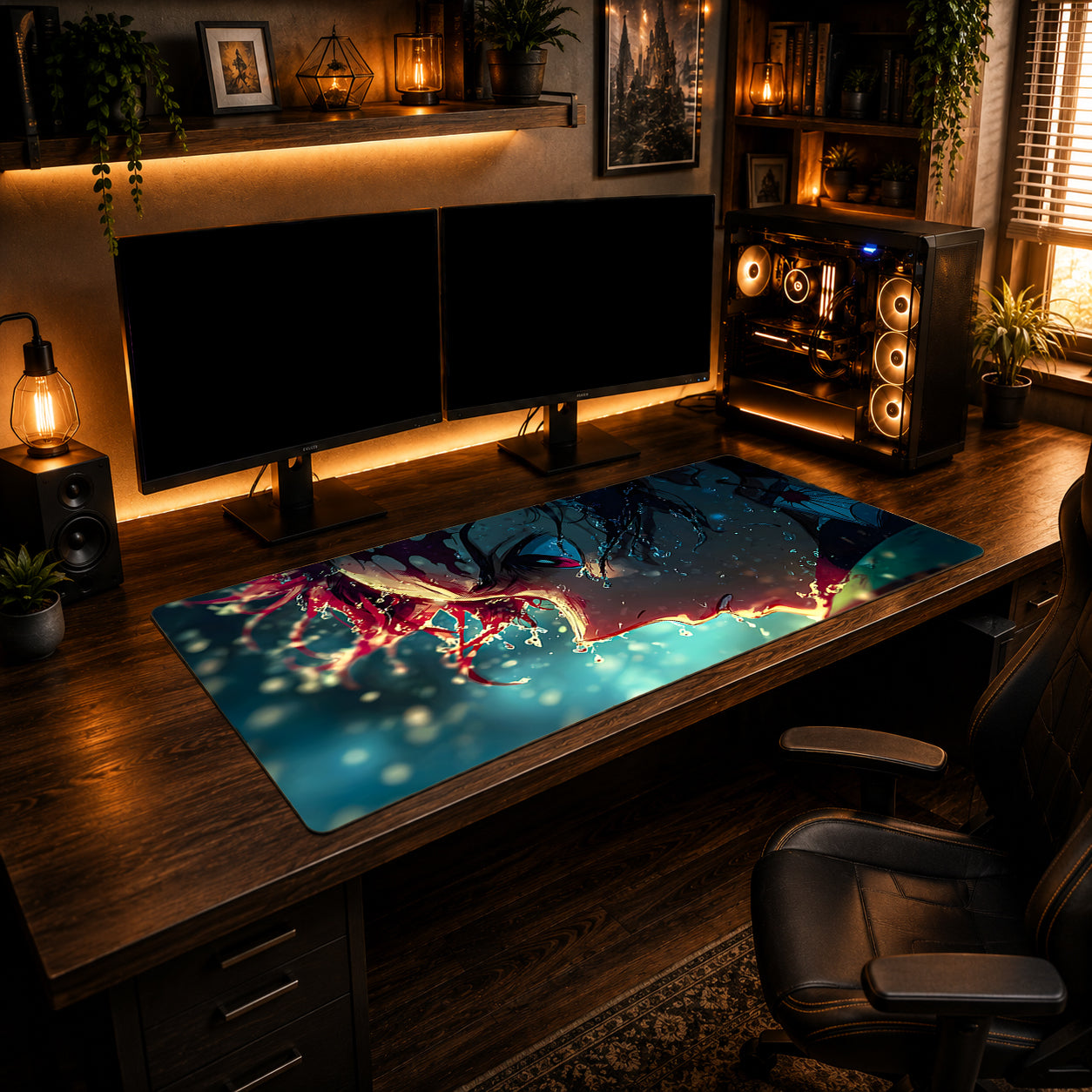 Water Breathing Awakening Mousepad