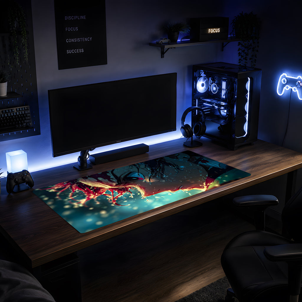 Water Breathing Awakening Mousepad