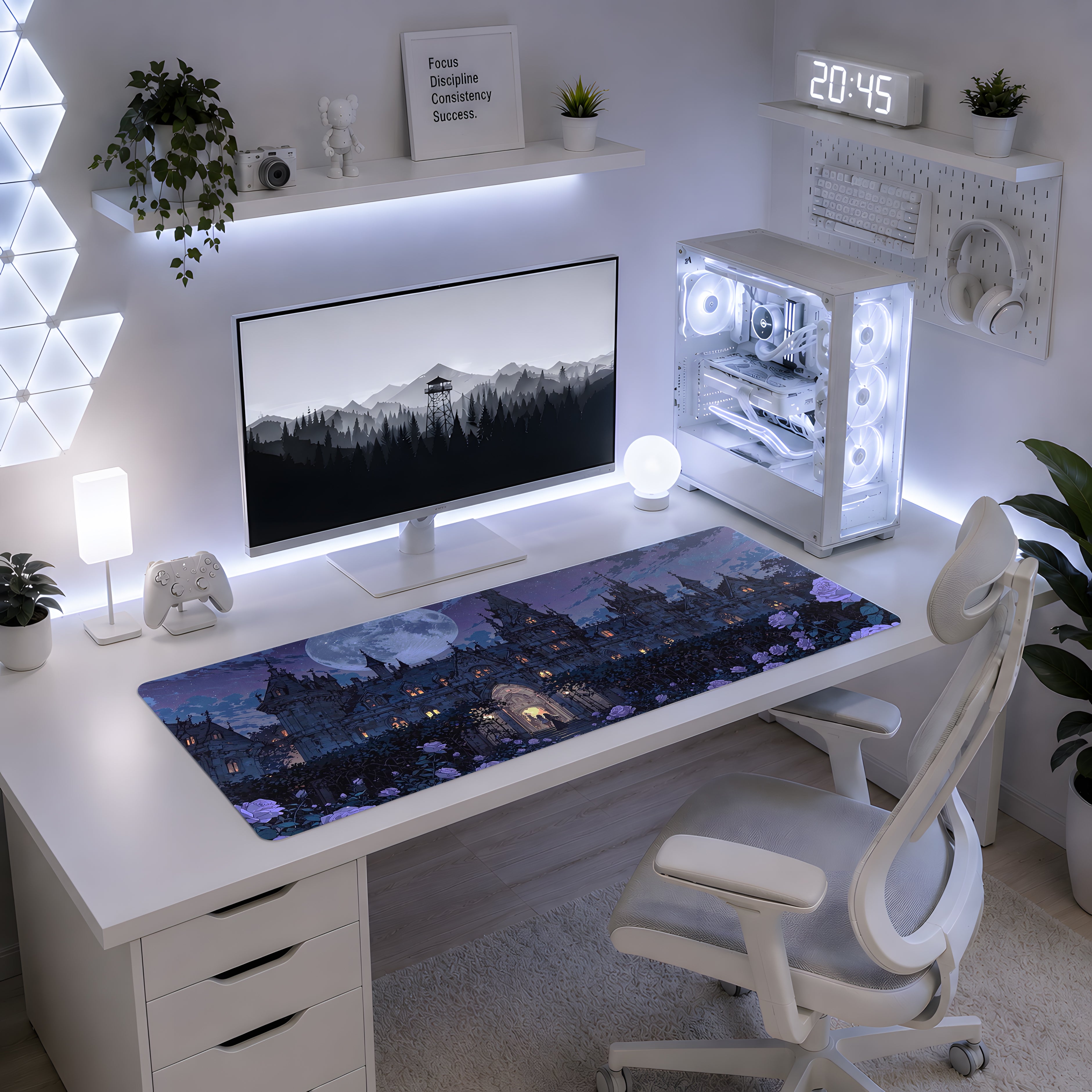 Moonlight Gothic Castle Mousepad