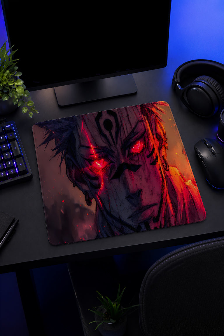 Crimson Mask Warrior Mousepad