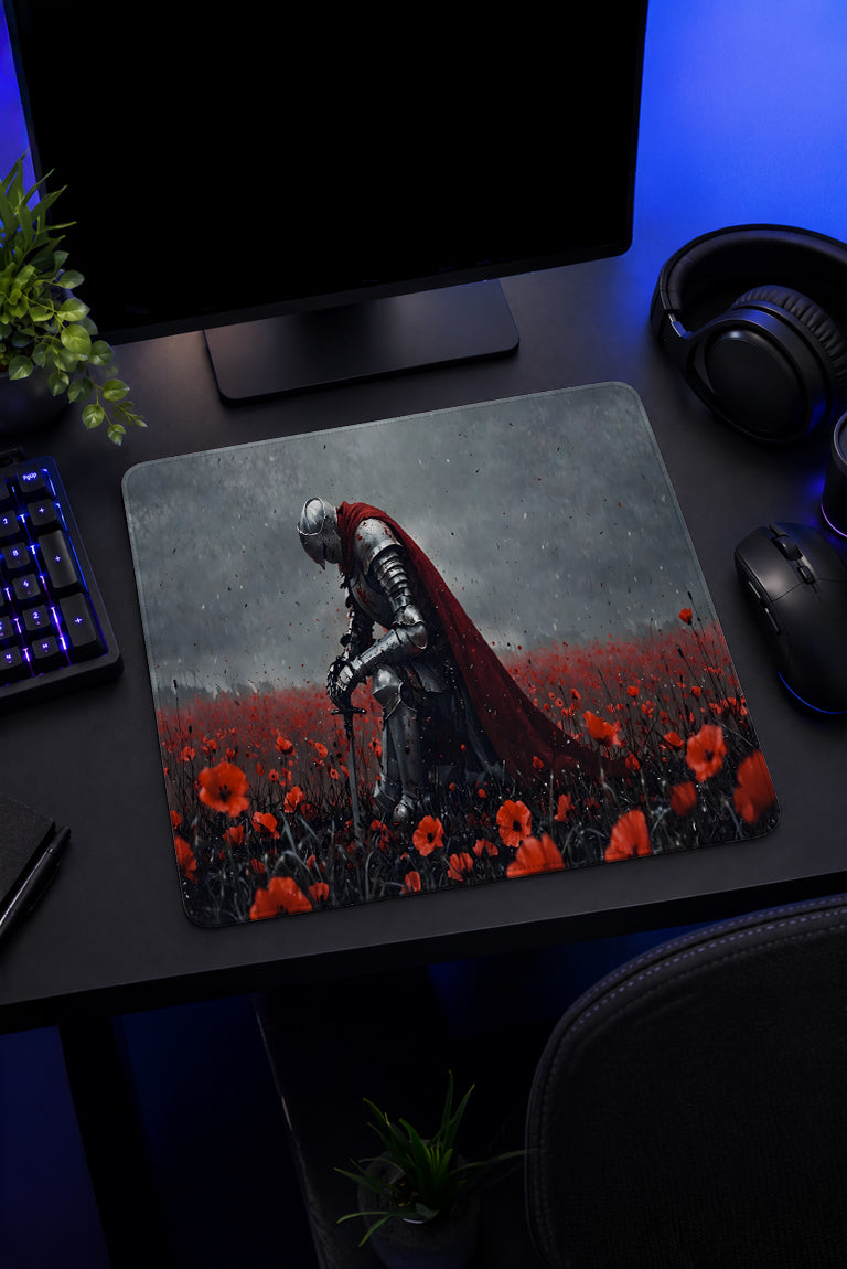 Crimson Knight Mousepad