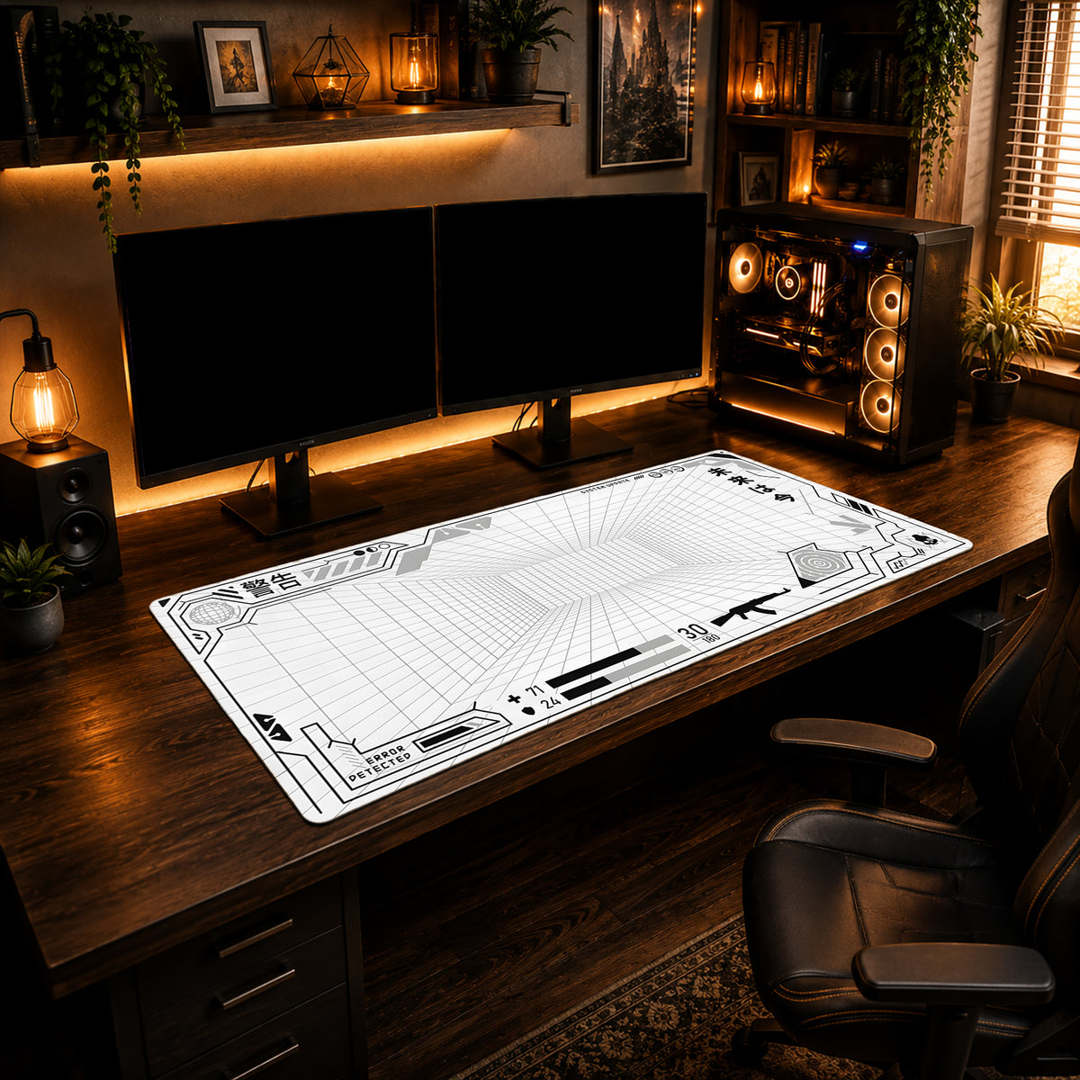 Whiteout Protocol Mousepad
