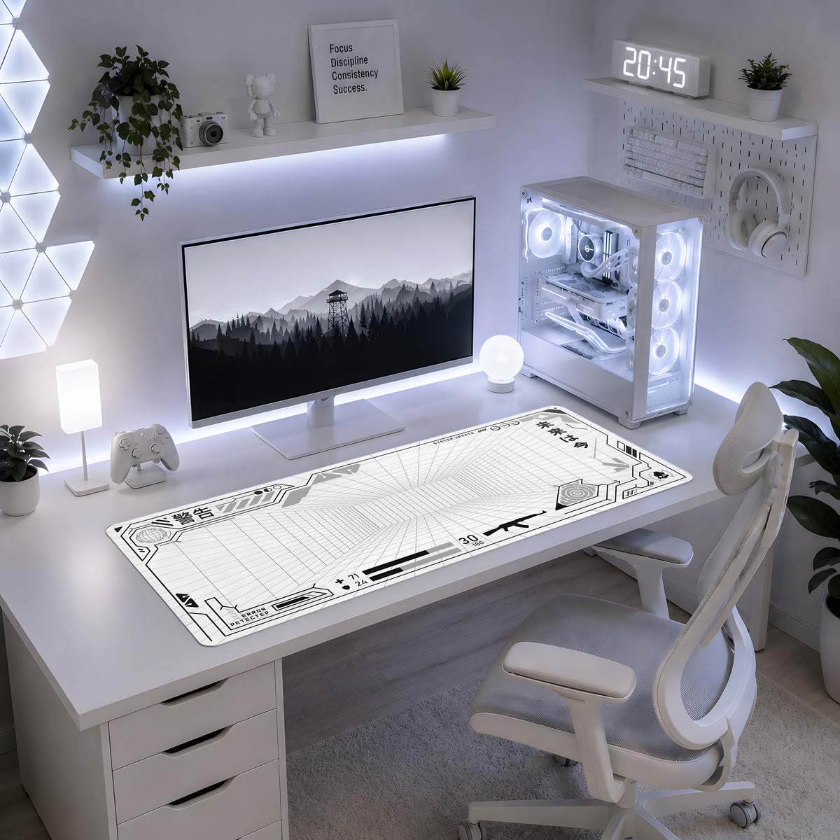 Whiteout Protocol Mousepad