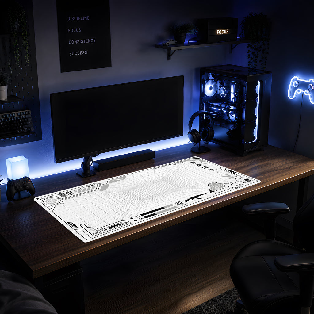 Whiteout Protocol Mousepad