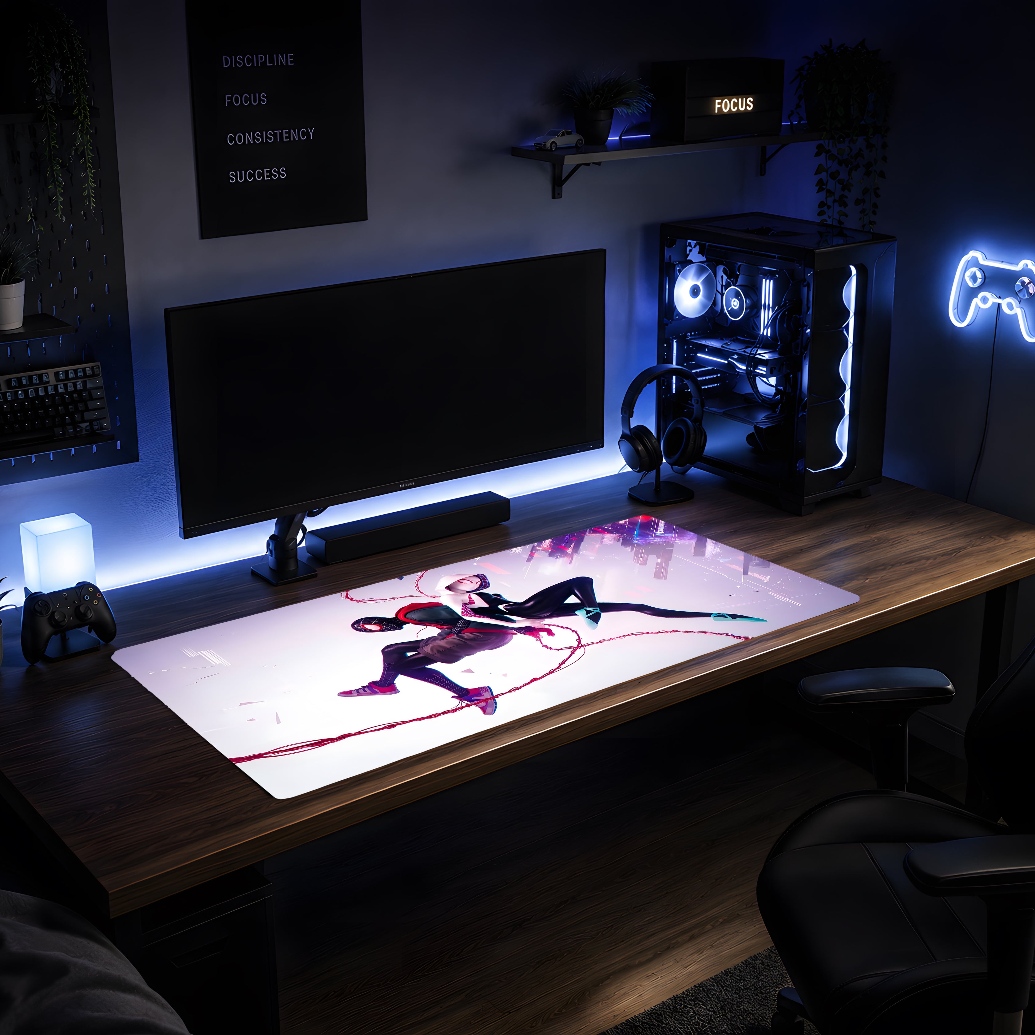 Spider-Verse Miles & Gwen Mousepad