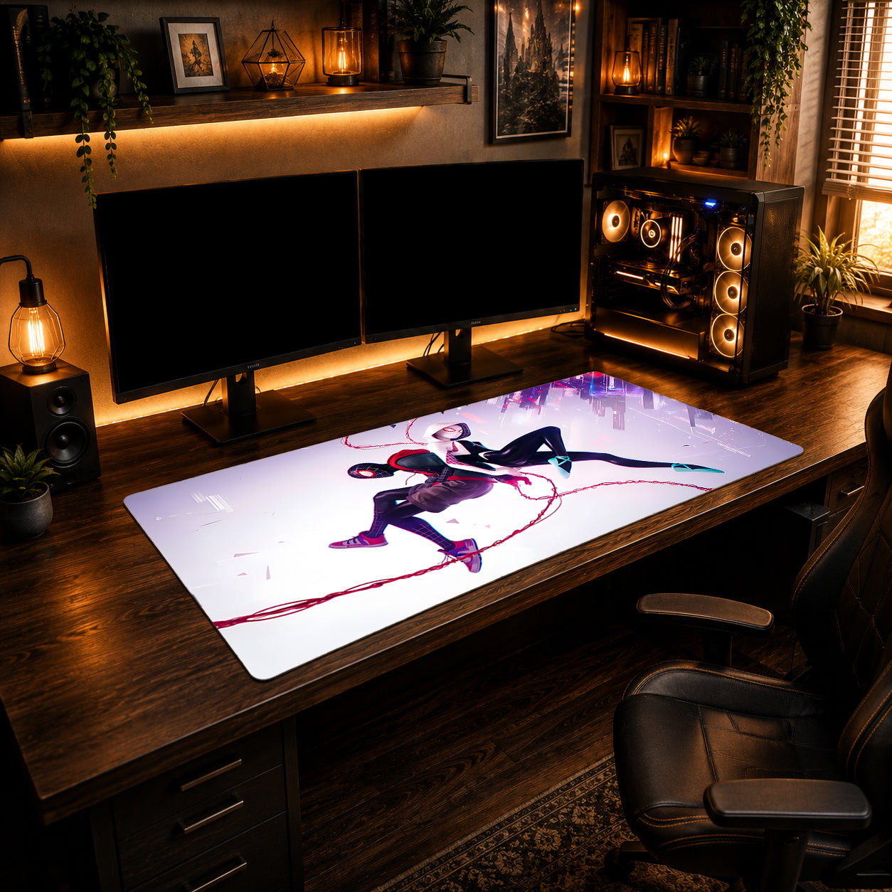 Spider-Verse Miles & Gwen Mousepad